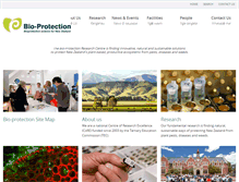 Tablet Screenshot of bioprotection.org.nz